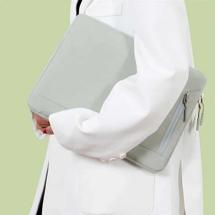 D6 Ultra-Thin 13.3 Inch Laptop Sleeve Waterproof Oxford Cloth Notebook Computer Bag Briefcase