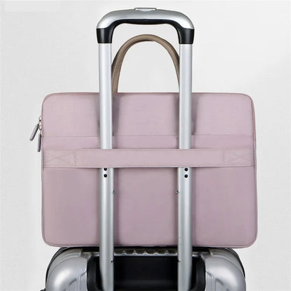 C97 15-15.6 inch Laptop Handbag Waterproof Oxford Cloth Notebook Business Carrying Bag