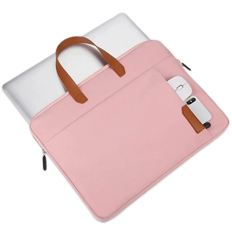 C7 15-15.6 Inch Laptop Bag Oxford Cloth Notebook Handbag Business Bag with Soft Lining