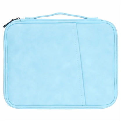 10.8-11 Inch Laptop Handle Bag Notebook Portable Carrying Case PU Storage Bag