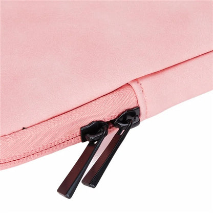 12.9-13.3 Inch Portable Laptop Bag Notebook Carrying Case PU Storage Bag