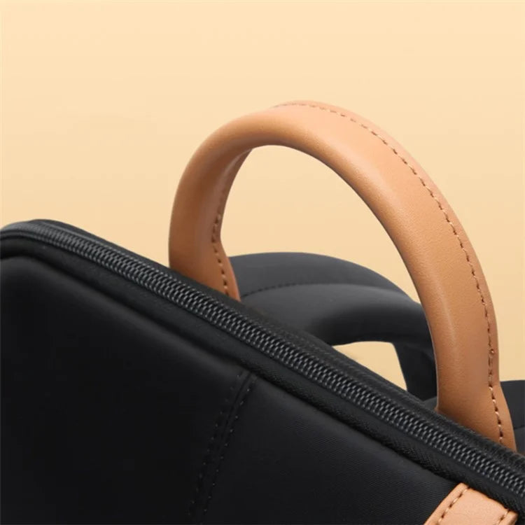 BOPAI 14-inch Laptop Waterproof Backpack Nylon Polyester Business Commute Notebook Shoulder Bag