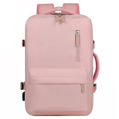 Travel Backpack Fit 15.6 Inch Laptop Computer Work Bag with USB Charging Port