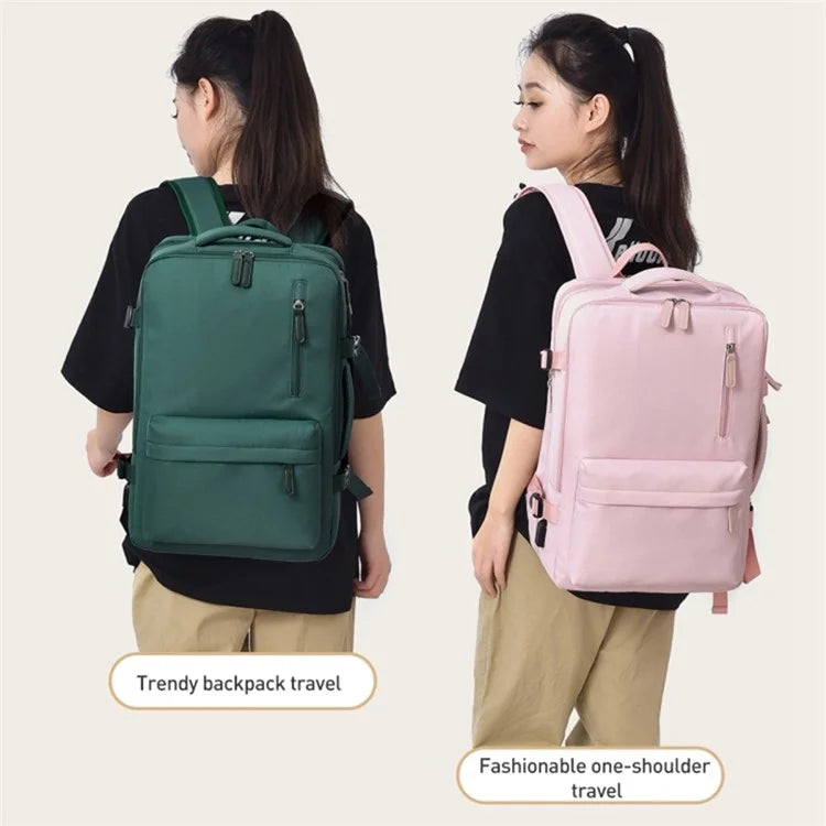 Travel Backpack Fit 15.6 Inch Laptop Computer Work Bag with USB Charging Port