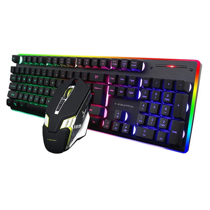 Y-FRUITFUL KM99 Backlit Bluetooth Keyboard Mouse Set for Home Office