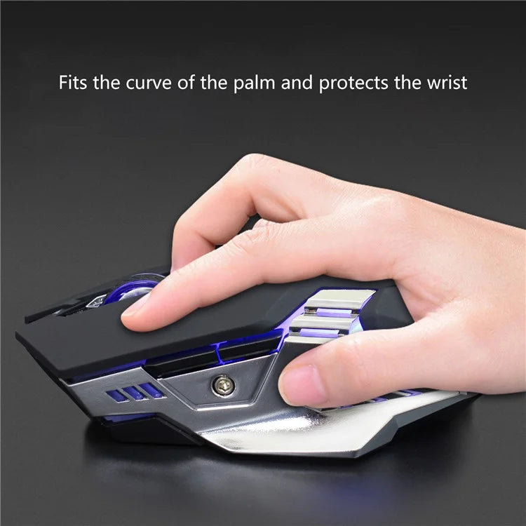 Y-FRUITFUL KM99 Backlit Bluetooth Keyboard Mouse Set for Home Office