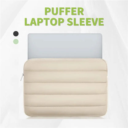 MA593 12.9-13.3 Inch Puffy Laptop Sleeve Waterproof Shockproof Puffer Notebook Case with Soft Lining