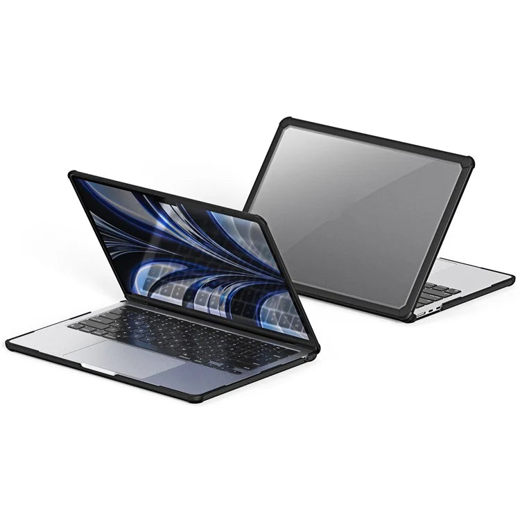 DUX DUCIS LCGM Series Glossy Case for Macbook Air 15 inch (2023) / (2024) A2941 A3114 TPU+PC Protective Shell