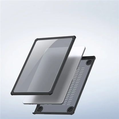 DUX DUCIS LCGM Series Glossy Case for Macbook Air 15 inch (2023) / (2024) A2941 A3114 TPU+PC Protective Shell