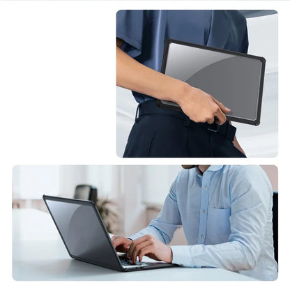 DUX DUCIS LCGM Series Glossy Case for Macbook Air 15 inch (2023) / (2024) A2941 A3114 TPU+PC Protective Shell