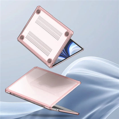 DUX DUCIS LCGM Series Glossy Case for Macbook Air 15 inch (2023) / (2024) A2941 A3114 TPU+PC Protective Shell