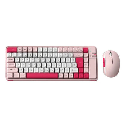 QW07 Wireless Keyboard Mouse Set Home Office Computer Bluetooth 5.0 Keyboard + Mouse