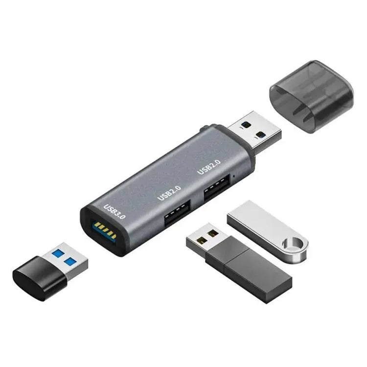 ADS-302C Type-C Adapter Hub to USB 3.0 +  Dual USB 2.0 Expansion Station