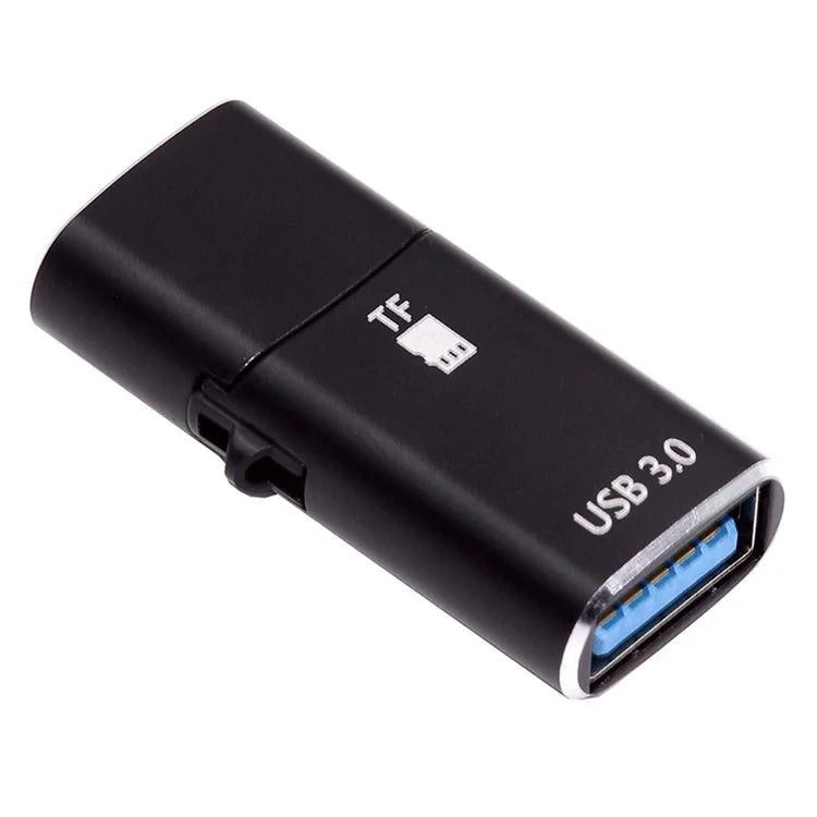 UC-035-TF 10Gbps Type-C to USB 3.0 Female OTG+TF Card Reader Adapter for Laptop Tablet Phone