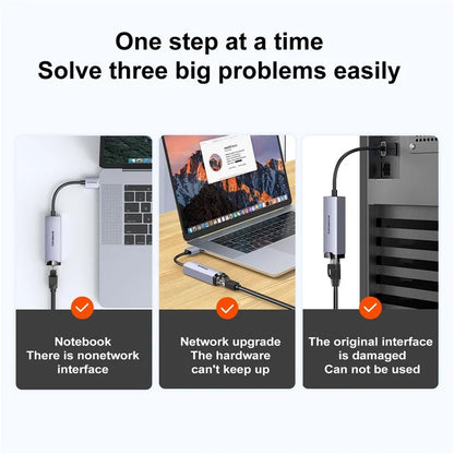 MINDPURE UR004 USB3.0 to RJ45 Gigabit Ethernet Adapter High-Speed Network Connector