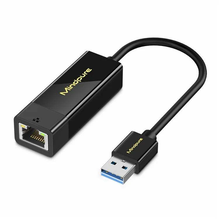 MINDPURE UR001 USB 2.0 to RJ45 100Mbps Ethernet Adapter Computer External Network Connector