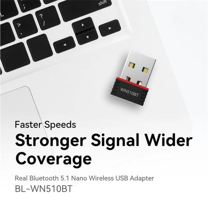 LB-LINK WN510BT Bluetooth 5.1 Transmitter Receiver Driver Free USB Adapter