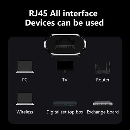 Type-C to RJ45 Ethernet Adapter 2500Mbps Gigabit LAN Network Converter for Laptop MacBook