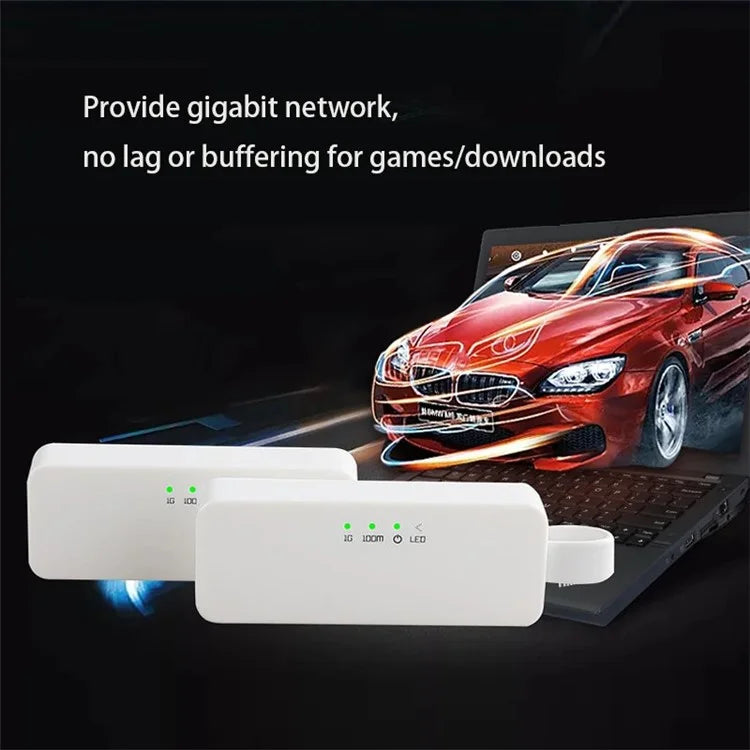 TXA062 1000Mbps USB-C to Gigabit Hub Adapter Plug and Play Network Adapter
