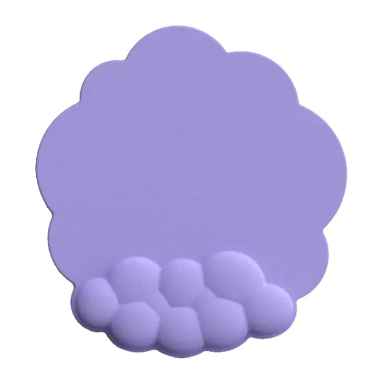 Wrist Rest Design Cloud Shape Mouse Pad Leather Anti-slip Mouse Pad
