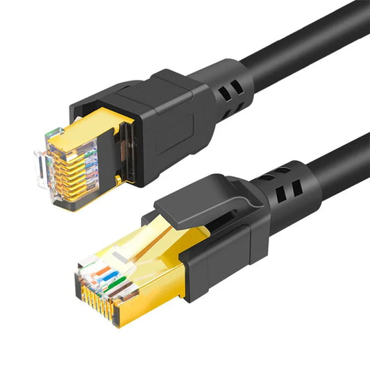 CABLECREATION CL0324 15m 40Gbps 2000Mhz Cat8 Ethernet Cable 10 Gigabit SFTP RJ45 LAN Cable