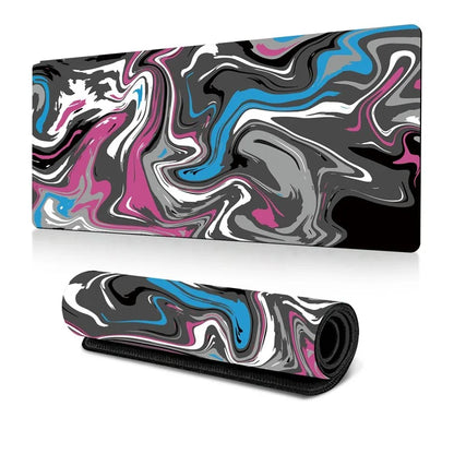 400*900*3mm Abstract Pattern Large Mouse Pad Rubber Desktop Mat
