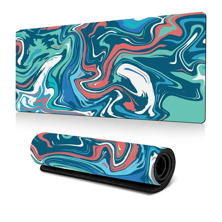 400*900*3mm Abstract Pattern Large Mouse Pad Rubber Desktop Mat