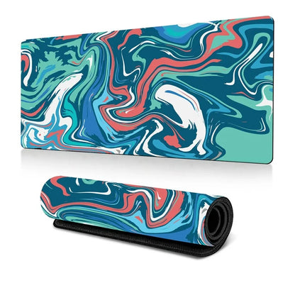 400*900*3mm Abstract Pattern Large Mouse Pad Rubber Desktop Mat