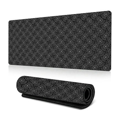 400*900*2mm Abstract Texture Pattern Large Mouse Pad Rubber Desktop Mat