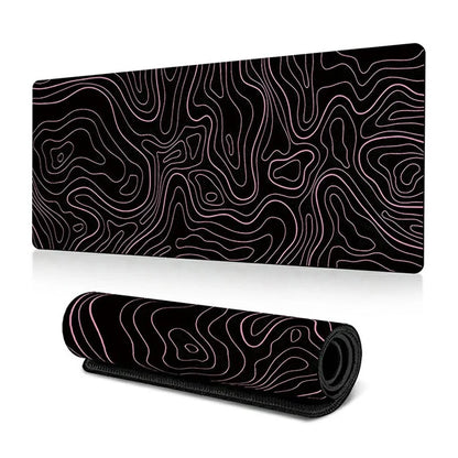 400*900*2mm Abstract Texture Pattern Large Mouse Pad Rubber Desktop Mat1
