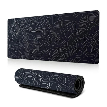 400*900*2mm Abstract Texture Pattern Large Mouse Pad Rubber Desktop Mat5