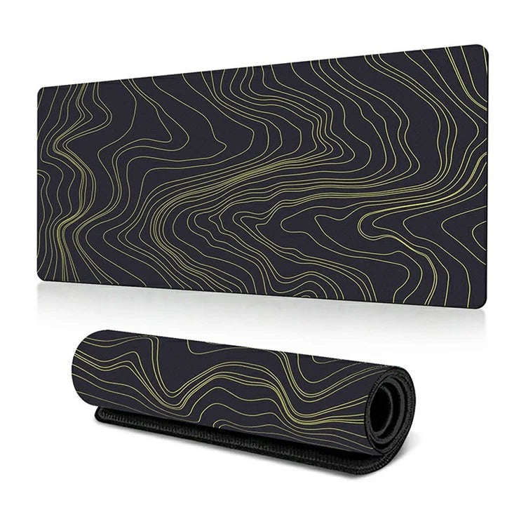 400*900*2mm Abstract Pattern Large Mouse Pad Rubber Computer Desktop Mat