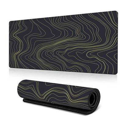 400*900*2mm Abstract Pattern Large Mouse Pad Rubber Computer Desktop Mat