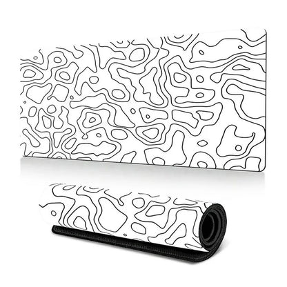 400*900*2mm Abstract Pattern Large Mouse Pad Rubber Computer Desktop Mat