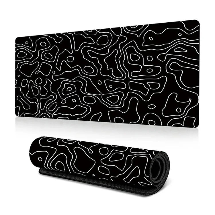 400*900*2mm Abstract Pattern Large Mouse Pad Rubber Computer Desktop Mat