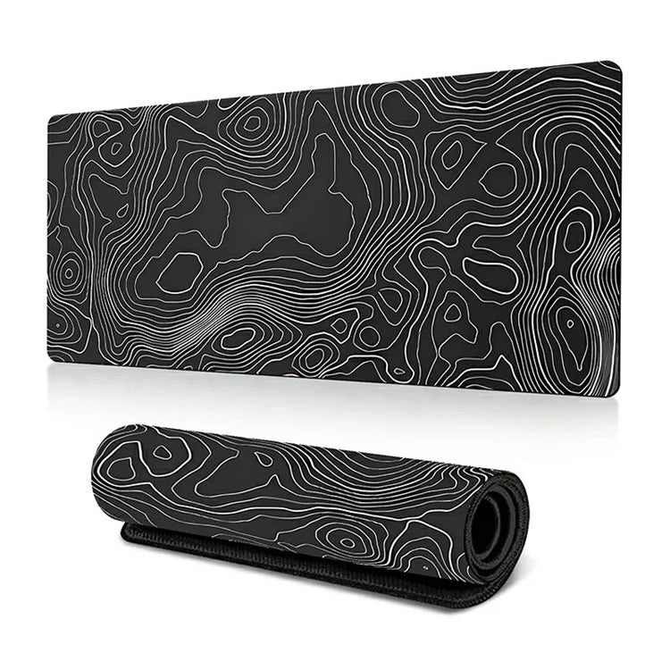 400*900*2mm Abstract Pattern Large Mouse Pad Rubber Computer Desktop Mat