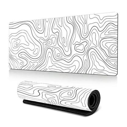 400*900*3mm Abstract Pattern Large Mouse Pad Thermal Transfer Printing Desktop Mat