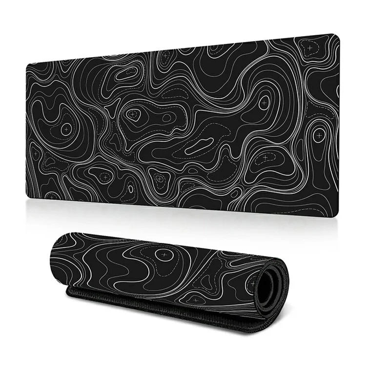 400*900*3mm Large Mouse Pad Thermal Transfer Printing Abstract Pattern Desktop Mat