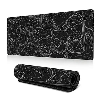 400*900*3mm Large Mouse Pad Thermal Transfer Printing Abstract Pattern Desktop Mat
