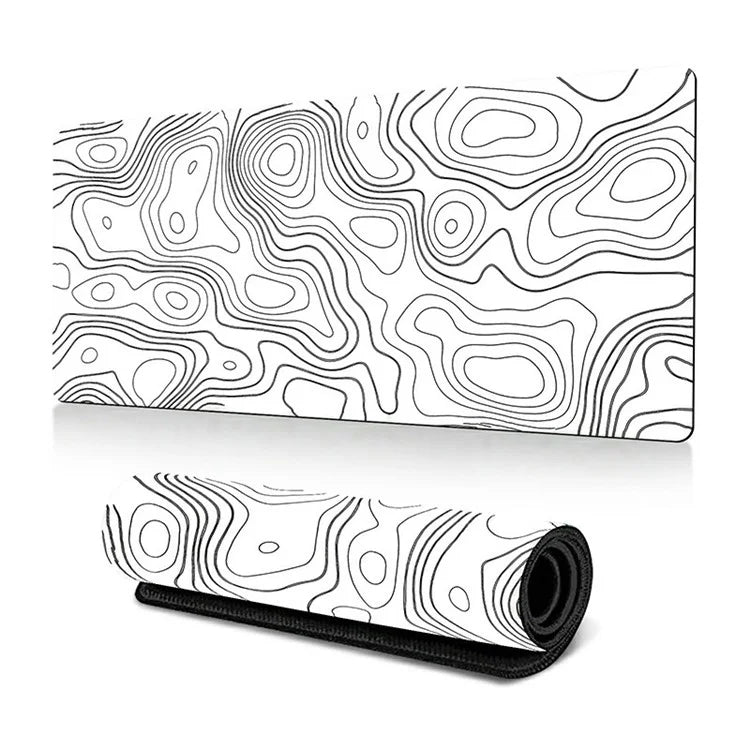 400*900*3mm Large Mouse Pad Thermal Transfer Printing Abstract Pattern Desktop Mat