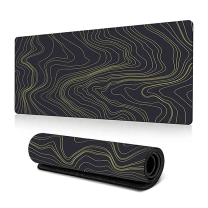 400*900*3mm Large Mouse Pad Thermal Transfer Printing Abstract Pattern Desktop Mat