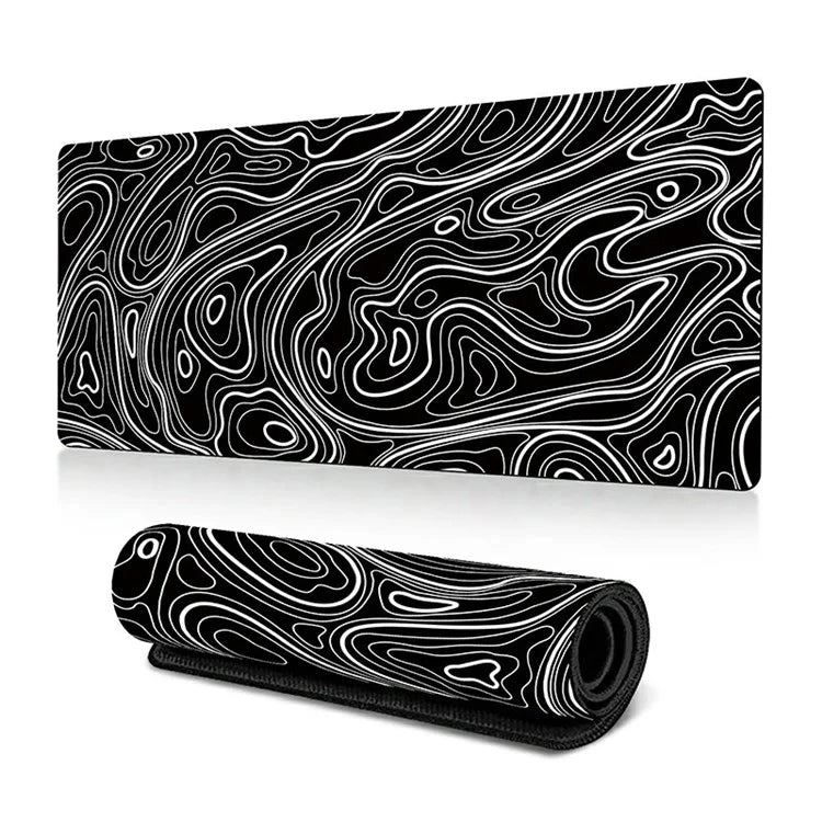 400*900*3mm Large Mouse Pad Thermal Transfer Printing Abstract Pattern Desktop Mat