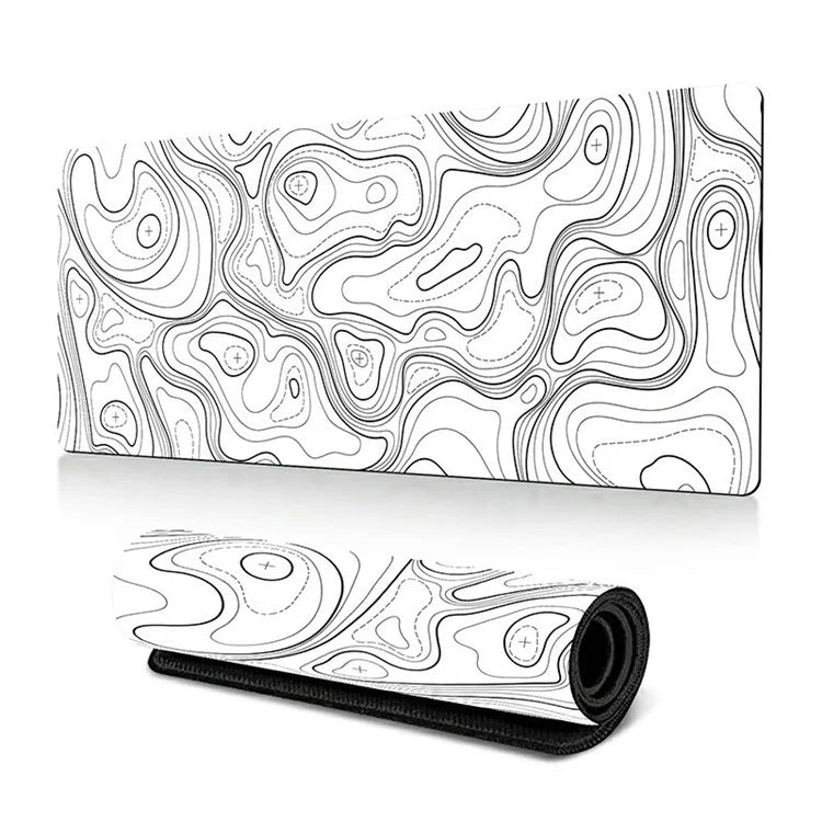 400*900*3mm Large Mouse Pad Thermal Transfer Printing Abstract Pattern Desktop Mat
