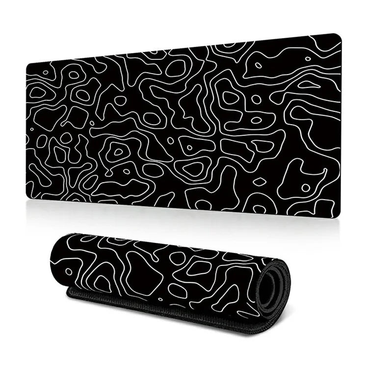 400*900*3mm Large Mouse Pad Thermal Transfer Printing Abstract Pattern Desktop Mat