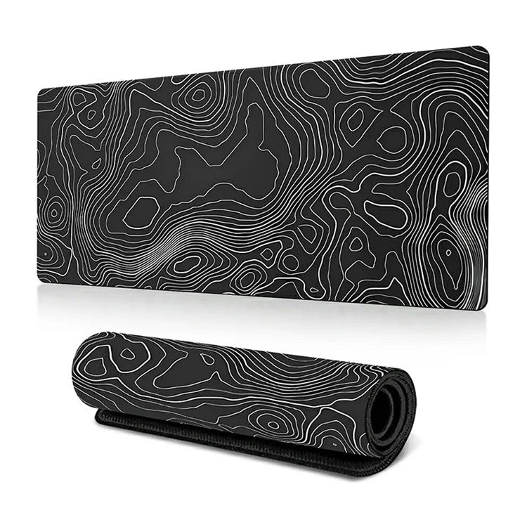 400*900*3mm Large Mouse Pad Thermal Transfer Printing Abstract Pattern Desktop Mat