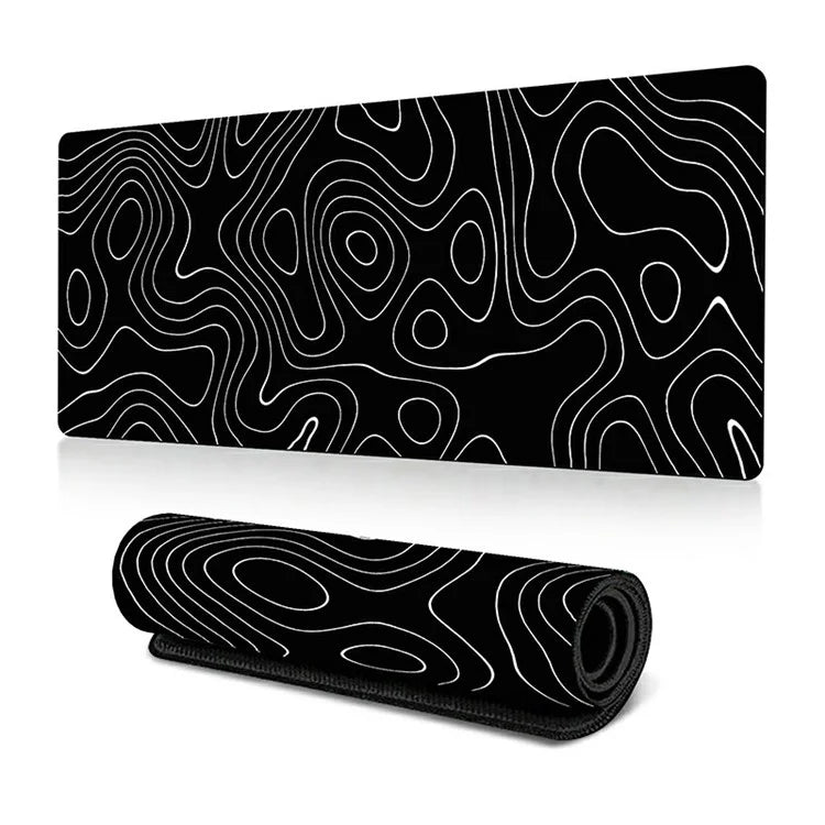 400*900*3mm Large Mouse Pad Thermal Transfer Printing Abstract Pattern Desktop Mat