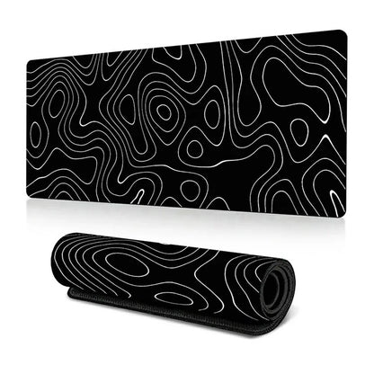 400*900*3mm Large Mouse Pad Thermal Transfer Printing Abstract Pattern Desktop Mat