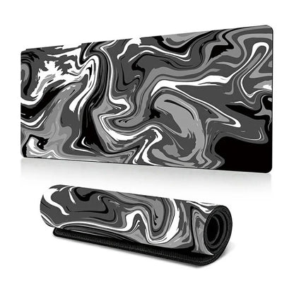 300 x 700 x 2mm Abstract Fluid Design Mouse Pad Non-Slip Rubber Mouse Mat
