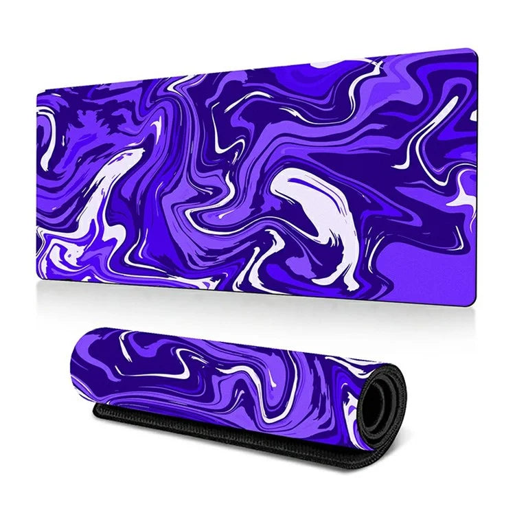 300 x 700 x 2mm Abstract Fluid Design Mouse Pad Non-Slip Rubber Mouse Mat