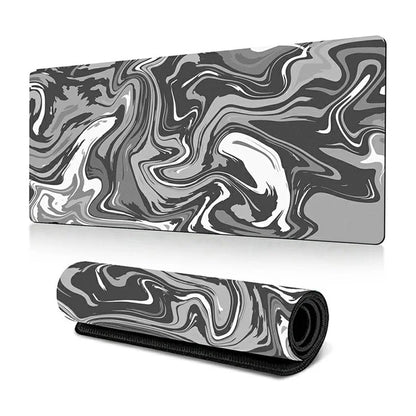 300 x 700 x 2mm Abstract Fluid Design Mouse Pad Non-Slip Rubber Mouse Mat